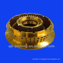 custom precision CNC turning brass burner